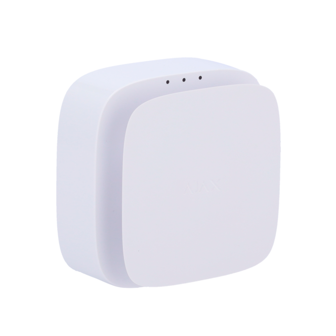 AJ-FIREPROTECT2-C-SB-W Detector de CO - Inalámbrico 868 MHz Jeweller - Sirena 85 dB incorporada - Certificado EN 14604 - Alimentación 2 baterías de litio no reemplazable