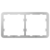 Marco para dos interruptores - Compatible con 2 x AJ-SIDEBUTTON - Ajax - LightSwitch Frame (2 seats)