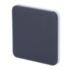 Panel táctil para un interruptor de luz - Compatible AJ-LIGHTCORE-1G / -2W - Retroiluminación LED - Panel táctil sin contacto - Color grafito - Ajax - LightSwitch SoloButton