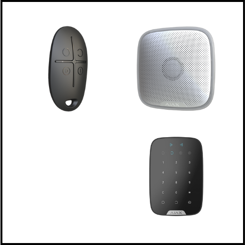 AJAX Accesorios AJAX HomeSiren - Sirena inalámbrica para interiores