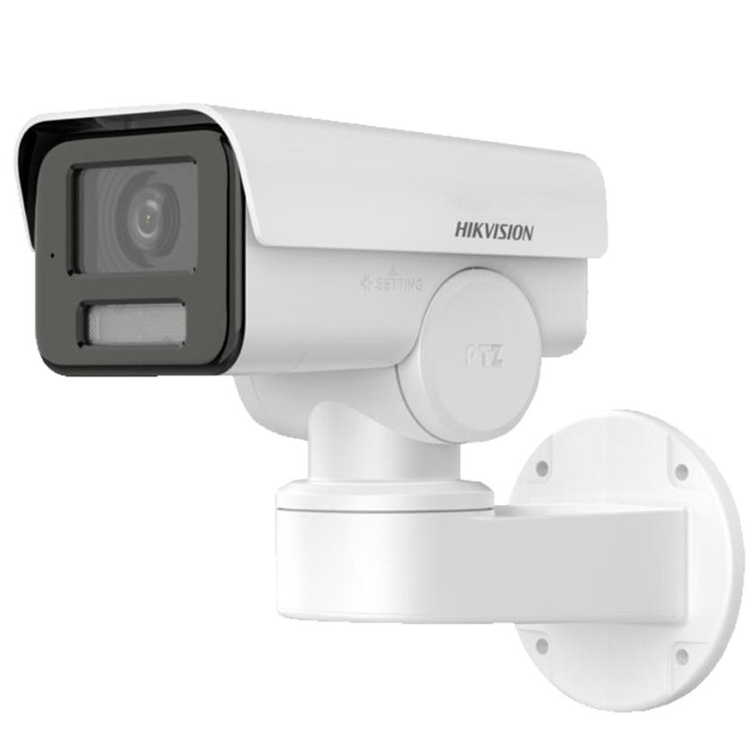Hikvision - Cámara Bullet PT IP gama Value - Resolución 2 Megapíxel (1920x1080) - Lente 2.8 mm | ColorVu - Luz blanca alcance 30 m | PoE (IEEE802.3af) - Detección de movimiento 2.0 | IP66