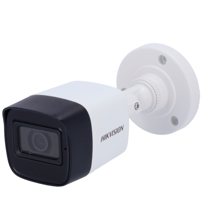 DS-2CE16H0T-ITF(2.4mm)(C) Hikvision - Cámara Bullet 4en1 Gama Value - Resolución 5 Megapíxel - Lente 2.4 mm - EXIR IR alcance 20 m - Impermeable IP67