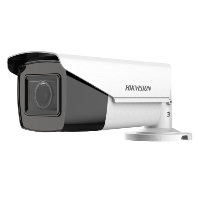 Hikvision - Cámara Bullet HDTVI gama Value - 5 Megapíxel (2560 x 1944) - Lente motorizada 2.7~13.5 mm - Smart IR LEDs alcance 40m - Impermeable IP67
