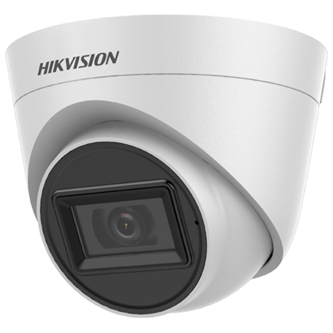 DS-2CE78H0T-IT3FS(3.6mm) Hikvision - Cámara Domo 4en1 Gama Value - Resolución 5 Megapíxel (2560x1944) - Lente 3.6 mm | Smart IR alcance 40 m - Audio sobre coaxial | Micrófono integrado - Impermeable IP67