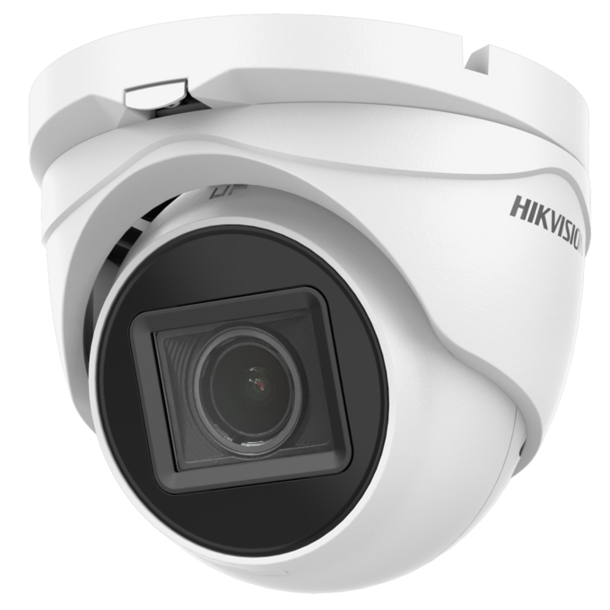 Hikvision - Cámara Domo 4n1 Gama Value - Resolución 5 Megapíxel (2560x1944) - Lente varifocal motorizada 2.7~13.5 mm - Smart IR Alcance 40 m - Impermeable IP67
