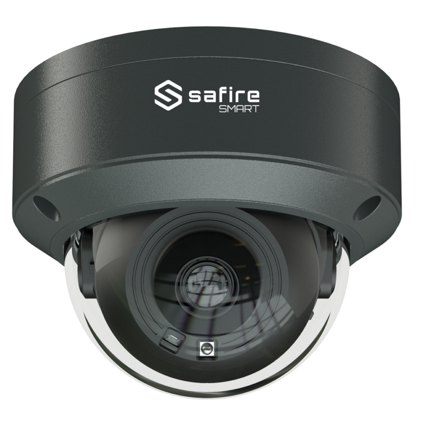 Safire Smart - Cámara Domo IP gama B1 económico - Resolución 4 Megapíxel (2566x1440) - Lente 2.8 mm | IR 30m - Reglas VCA - Impermeabilidad IP67 & IK10 | PoE (IEEE802.3af)