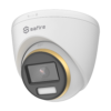 Cámara Safire Turret 8 Mpx - Visión a todo color - Lente 3.6 mm / True WDR - F1.0 para una mejor iluminación - Iluminación minima 0.0005 Lux - Iluminación LED blanca hasta 40m