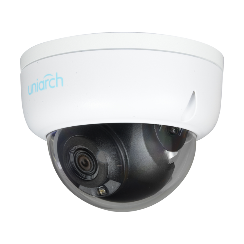 Cámara IP 4 Megapixel - Gama Uniarch - 1/3" Progressive Scan CMOS - Lente 4.0 mm - IR LEDs Alcance 30 m - Interfaz WEB, CMS, Smartphone y NVR