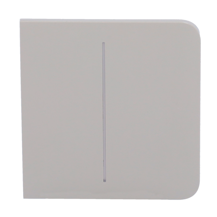 Panel táctil para interruptor de luz doble - Compatible con AJ-LIGHTCORE-2G - Retroiluminación LED - Panel táctil lateral sin contacto - Color oliva - Ajax - LightSwitch SideButton