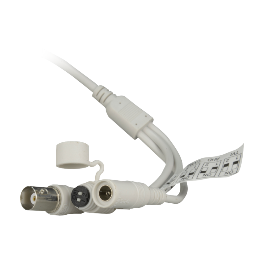 detalle1 Cámara domo Gama 5Mpx/4Mpx ECO - 4 en 1 (HDTVI / HDCVI / AHD / CVBS) - 1/2.7" SmartSens© SC5035+FH8538M - Lente 2.8~12 mm - IR LEDs SMD Alcance 40 m - Menú OSD remoto desde DVR