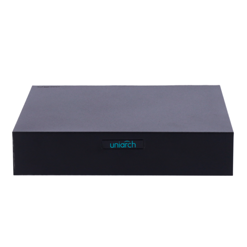 Videograbador 5n1 - Uniarch - 4 CH HDTVI / HDCVI / AHD / CVBS + 2 extra IP - Audio  - Admite 1 disco duro de hasta 6TB