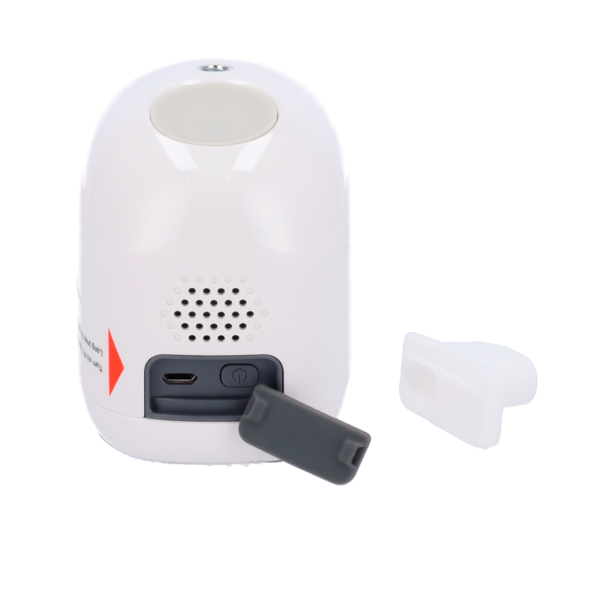 detalle2 VicoHome Exterior 3Mpx Wifi a batería - Sensor PIR / Detección inteligente (nube) - Panel solar 3W / Batería 5000 mAh - Lente 2.97mm/ IR7m/ LED blanco - Audio bidireccional / Ranura SD - App VicoHome y Cloud / Alexa