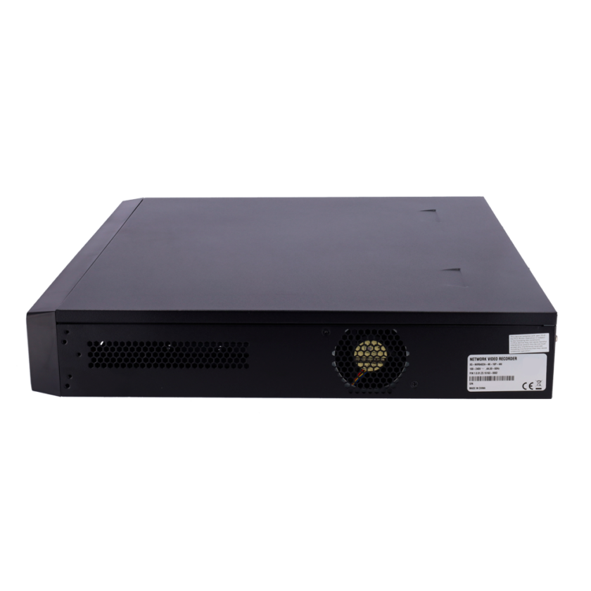Grabador X-Security NVR 32CH 16CH PoE AI - Resolución máxima 12 Megapixel - 32CH IP /16 PoE - Funciones inteligentes AI - 4 HDD hasta 16 TB por disco - WEB, DSS/PSS, Smartphone y NVR
