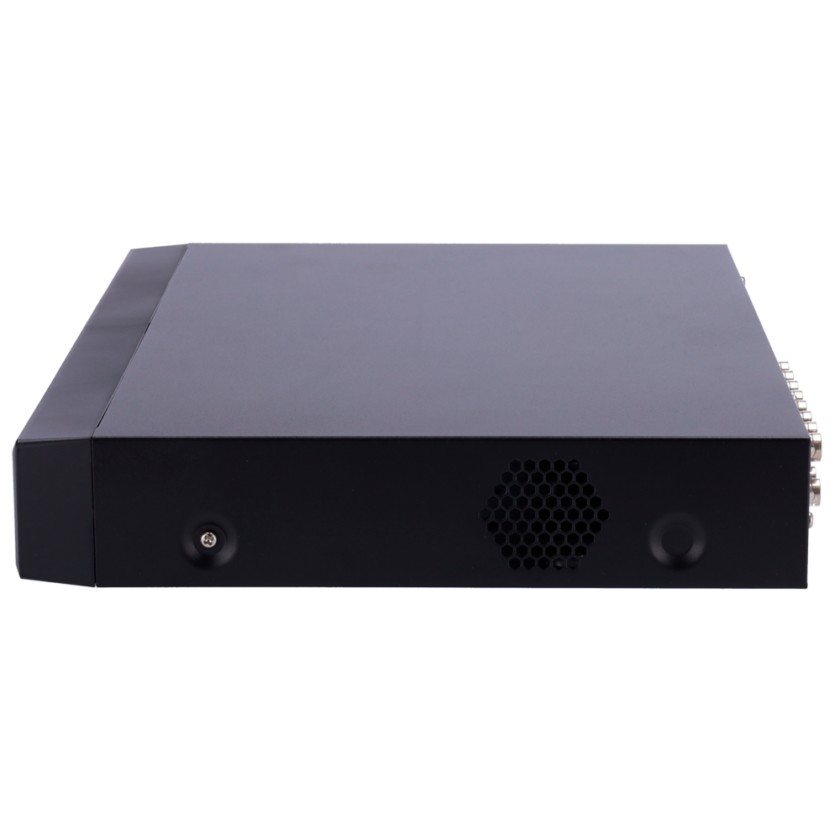 detalle2 Videograbador 5n1 X-Security - 16 CH HDTVI/HDCVI/AHD/CVBS (5Mpx) + 8 IP (6Mpx) - Alarmas / Audio sobre coaxial - Resolución grabación 5M-N (10FPS) - 2 CH Reconocimiento facial - 16 CH Reconocimiento de humanos y vehículos