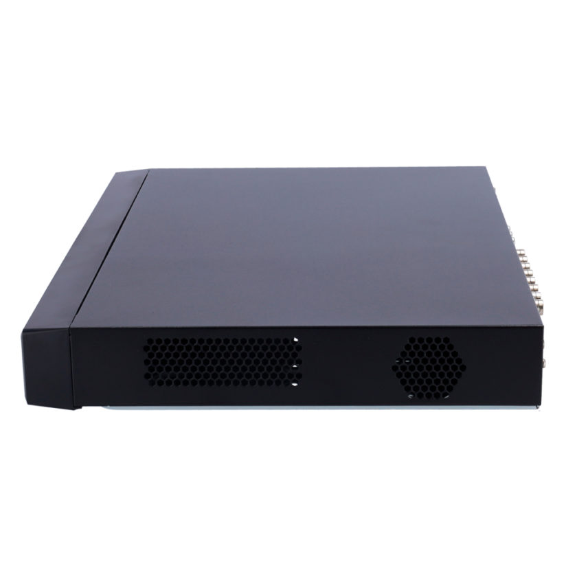 Videograbador 5n1 X-Security - 16 CH HDTVI/HDCVI/AHD/CVBS/Hasta 24CH IP (5Mpx) - 2 CH Reconocimiento facial | Protección perim. - 16 CH Reconocimiento de humanos y vehículos - Resolución grabación 5M-N - Alarmas | Audio All-over-Coax
