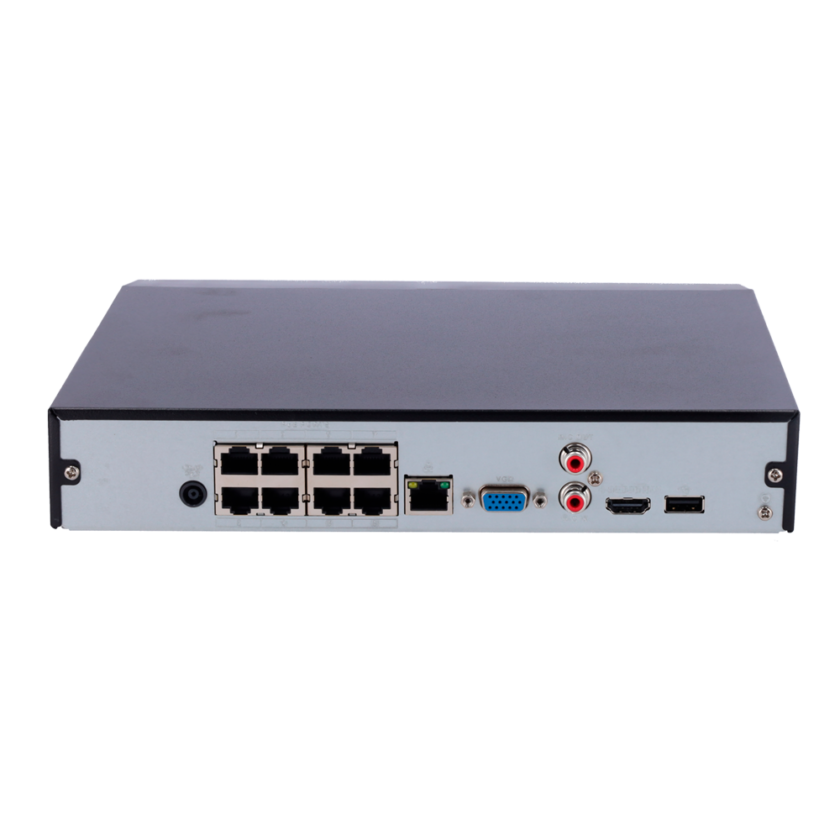 detalle3 Grabador IP X-Security WizSense AI - 8 CH vídeo IP | 8 CH PoE - Resolución máxima grabación 12 Mpx - Ancho de banda 80 Mbps - Salida HDMI Full HD y VGA - Admite 1 disco duro