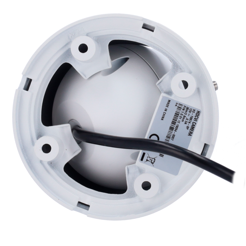 detalle3 Cámara turret HDTVI, HDCVI, AHD y Analógica X-Security - 1/2.7" CMOS 8 Megapixel - Lente 2.8 mm - WDR (120dB) - LEDs IR alcance 30 m - Impermeable IP67