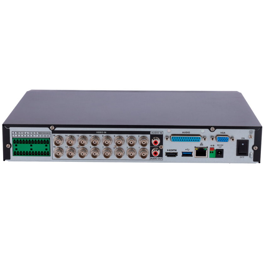detalle3 Videograbador 5n1 X-Security - 16 CH HDTVI/HDCVI/AHD/CVBS (5Mpx) + 8 IP (6Mpx) - Alarmas / Audio sobre coaxial - Resolución grabación 5M-N (10FPS) - 2 CH Reconocimiento facial - 16 CH Reconocimiento de humanos y vehículos