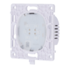 Relé para interruptor de luz conmutable - Inalámbrico 868 MHz Jeweller - Alcance de comunicación hasta 1100 m - Alimentación 230 V AC 50 Hz - Sin necesidad de cable neutro - Ajax - LightSwitch LightCore (2 Way)
