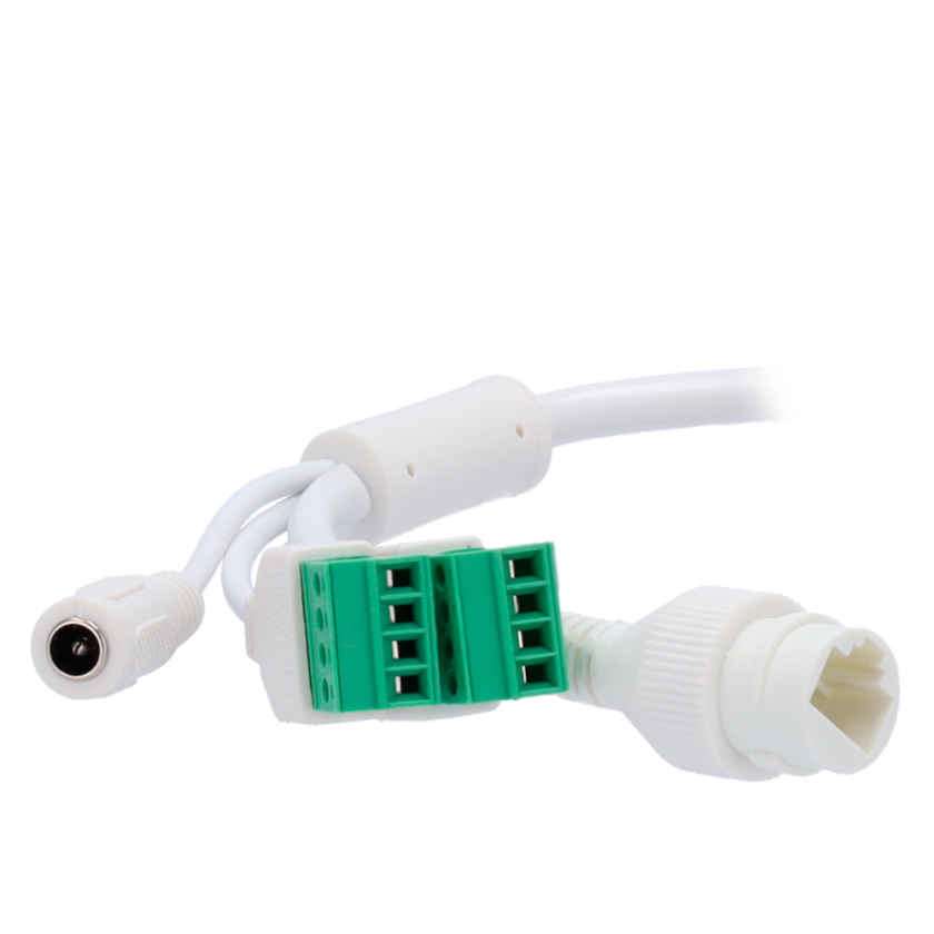 detalle4 Cámara IP 4 Megapixel - 1/3" Progressive Scan CMOS - Motion Detection 2.0 de humanos y vehículos - Lente 2.8 mm / IR LEDs Alcance 30 m - Compresión H.265+, H.265, H.264+, H.264 - Audio / Alarma