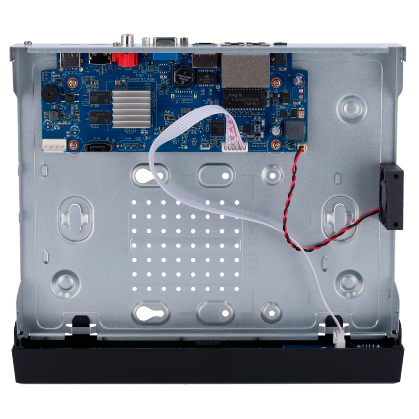 Grabador IP X-Security WizSense AI - 4 CH vídeo IP | 4 CH PoE - Resolución máxima grabación 12 Mpx - Ancho de banda 80 Mbps - Salida HDMI Full HD y VGA - Admite 1 disco duro