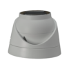 detalle4 Cámara Turret Safire Gama PRO - 5 Mpx high performance CMOS - Lente 2.8 mm - Smart IR, Alcance 20 m - Power Over Coaxial - Impermeable IP67