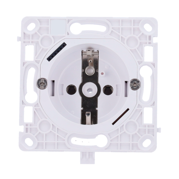Relé para enchufe inteligente tipo F - Inalámbrico 868 MHz Jeweller - Alcance de comunicación hasta 1100 m - Alimentación 230 V AC 50 Hz - Control a través de un móvil o manualmente - Monitor de consumo eléctrico