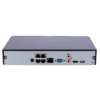 Grabador IP X-Security AI - 4 CH vídeo IP | 4 CH PoE - Resolución máxima grabación 12 Mpx - Ancho de banda 80 Mbps - Salida HDMI Full HD y VGA - Admite 1 disco duro