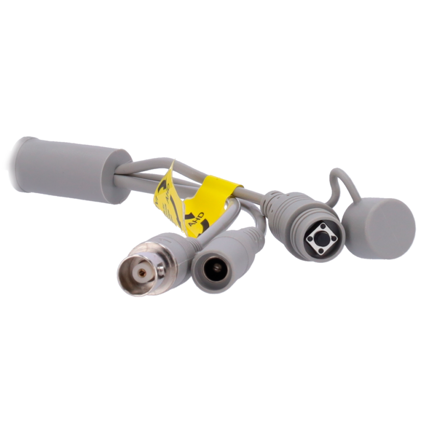 Safire Smart - Cámara Turret 4 en 1 Gama E1 - 3K (2944x1656, 5Mpx 16:9), 1/2.5" CMOS - Lente 2.8 mm | IR alcance 30 m - DWDR, HLC, BLC, AGC - Impermeable IP67