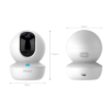 Cámara Wifi Imou 4 Megapixel - Movimiento y Seguimiento automático - Lente 3.6 mm / IR 10m - Detección de humanos y sonido - Audio / Botón de llamada / Sirena - App Imou Life y Dahua