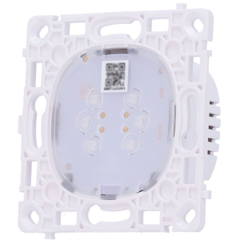 detalle2 Relé interruptor de luz inteligente regulable - Inalámbrico 868 MHz Jeweller - Alcance de comunicación hasta 900 m - Alimentación 230 V AC 50 Hz - Sin necesidad de cable neutro - Ajax - LightSwitch LightCore (Dimmer) Vertical