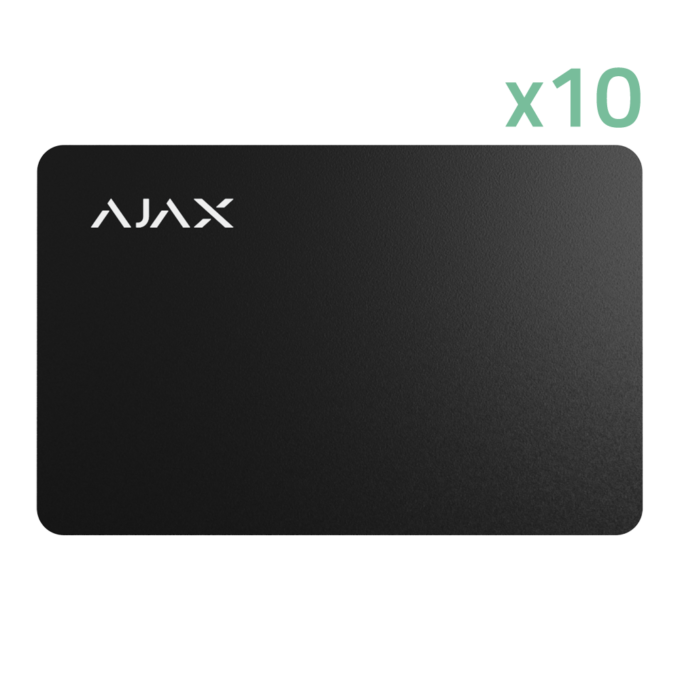 Tarjeta de acceso sin contacto - Tecnología Mifare DESFire® - Compatible con KeyPad Plus y KeyPad TouchScreen - Máxima seguridad y rápida identificación de usuarios - Color negro