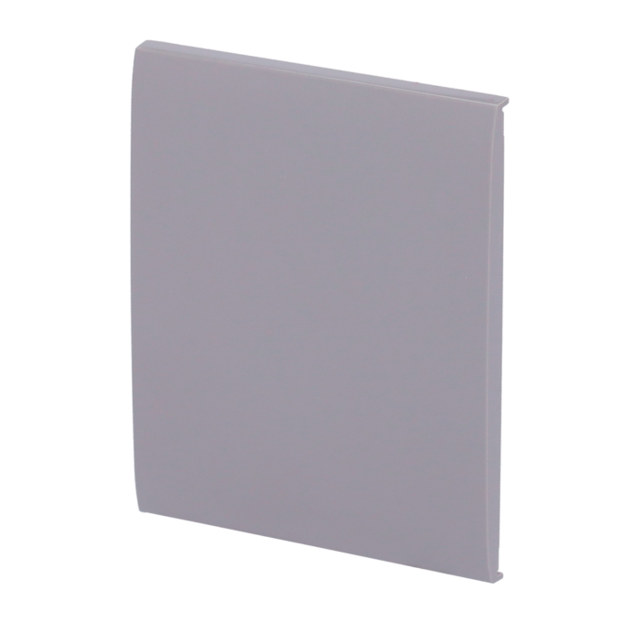 Panel táctil para interruptor de luz simple  - Compatible con AJ-LIGHTCORE-1G / -2W - Retroiluminación LED - Panel táctil central sin contacto - Color gris - Ajax - LightSwitch CenterButton