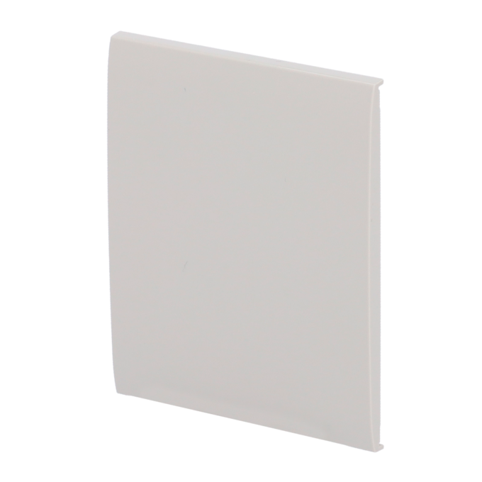 Panel táctil para interruptor de luz simple  - Compatible con AJ-LIGHTCORE-1G / -2W - Retroiluminación LED - Panel táctil central sin contacto - Color ostra - Ajax - LightSwitch CenterButton
