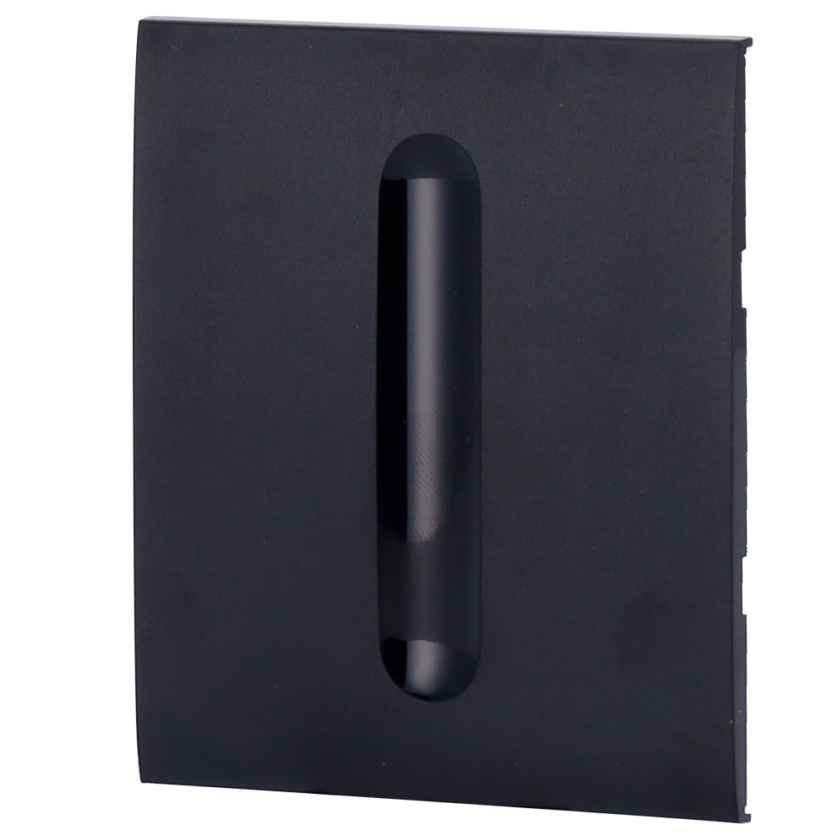 Panel táctil para interruptor de luz regulable - Compatible con AJ-LIGHTCORE-DIMMER - Retroiluminación LED - Panel táctil central sin contacto - Color negro - Ajax - LightSwitch CenterButton (Dimmer)