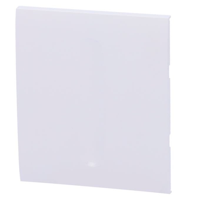 AJ-CENTERBUTTON-DIMMER-W Panel táctil para interruptor de luz regulable - Compatible con AJ-LIGHTCORE-DIMMER - Retroiluminación LED - Panel táctil central sin contacto - Color blanco - Ajax - LightSwitch CenterButton (Dimmer)