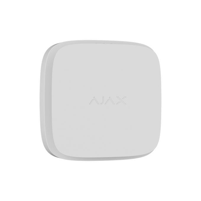 AJ-FIREPROTECT2-H-RB-W Detector termovelocimétrico - Baterías reemplazables - Inalámbrico 868 MHz Jeweller - Sirena 85 dB incorporada - Permite funcionamiento autónomo -