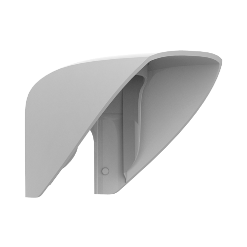 Visera para detector de exterior - Compatible con AJ-OUTDOORPROTECT-W - Apto para uso exterior - Color blanco