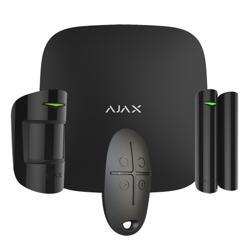 Kit de alarma profesional - Certificado Grado 2 - Comunicación Ethernet y GPRS - Inalámbrico 868 MHz Jeweller - Hasta 100 entradas inalámbricas - App Móvil y Software PC