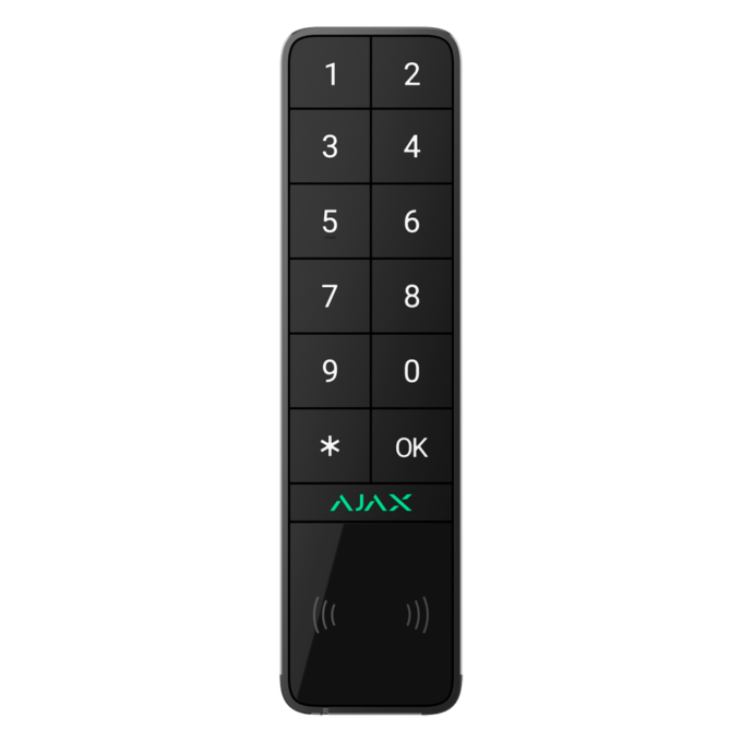AJAX KeyPad Outdoor - Teclado inalámbrico resistente para exterior