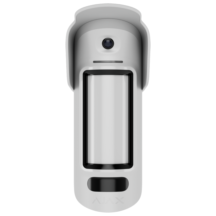 AJAX MotionCam Outdoor HighMount - Detector exterior para instalación en altura con soporte giratorio y PhOD