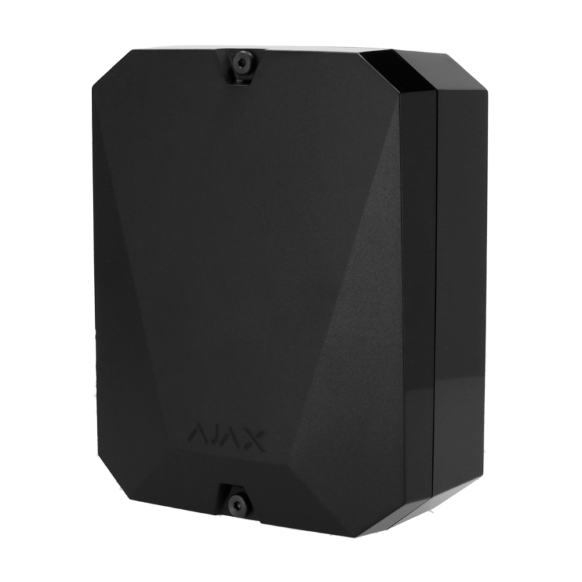 Expansor vía radio - Certificado NFA2P y Grado 2 - Expansor de zonas cableadas vía radio - Inalámbrico 868 MHz Jeweller - Hasta 18 Entradas cableadas de alarma y tamper - Alarma configurable NC, NO, EOL, 2EOL, 3EOL - Doble salida de alimentación 12V / 1A