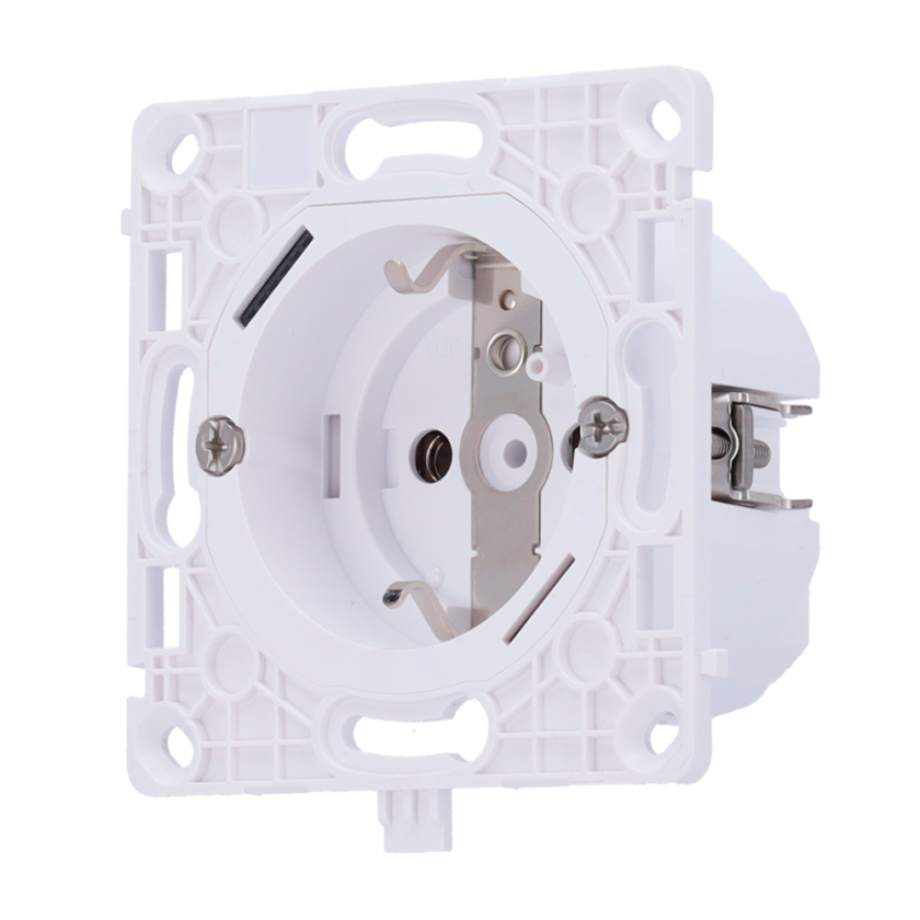 Relé para enchufe inteligente tipo F - Inalámbrico 868 MHz Jeweller - Alcance de comunicación hasta 1100 m - Alimentación 230 V AC 50 Hz - Control a través de un móvil o manualmente - Monitor de consumo eléctrico