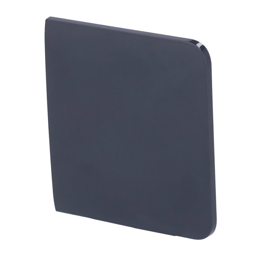 Panel táctil para un interruptor de luz - Compatible con AJ-LIGHTCORE-1G / -2W - Retroiluminación LED - Panel táctil lateral sin contacto - Color grafito - Ajax - LightSwitch SideButton