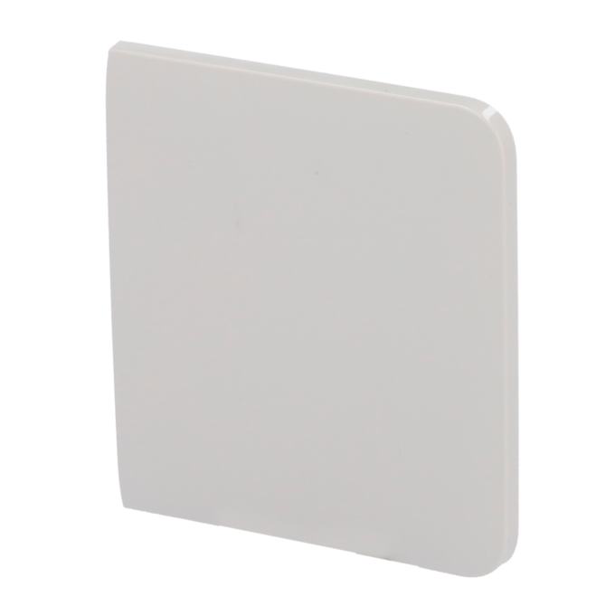 AJ-SIDEBUTTON-1G2W-OYS Panel táctil para un interruptor de luz - Compatible con AJ-LIGHTCORE-1G /-2W - Retroiluminación LED - Panel táctil lateral sin contacto - Color ostra - Ajax - LightSwitch SideButton