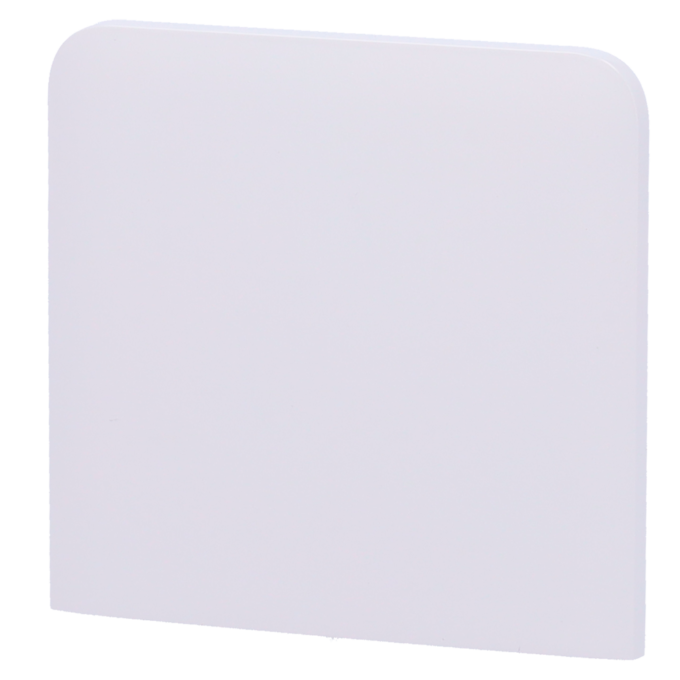Panel táctil para un interruptor de luz vertical - Compatibilidad AJ-LIGHTCORE-1G-VERT / -2W-VERT - Retroiluminación LED - Panel táctil lateral sin contacto - Color blanco - Ajax - LightSwitch SideButton Vertical