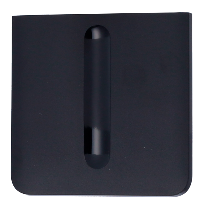 AJ-SIDEBUTTON-DIMMER-B-VERT Panel táctil para interruptor de luz regulable - Compatible con AJ-LIGHTCORE-DIMMER-VERT - Retroiluminación LED - Panel táctil lateral sin contacto - Color negro - Ajax - LightSwitch SideButton (Dimmer) Vertical