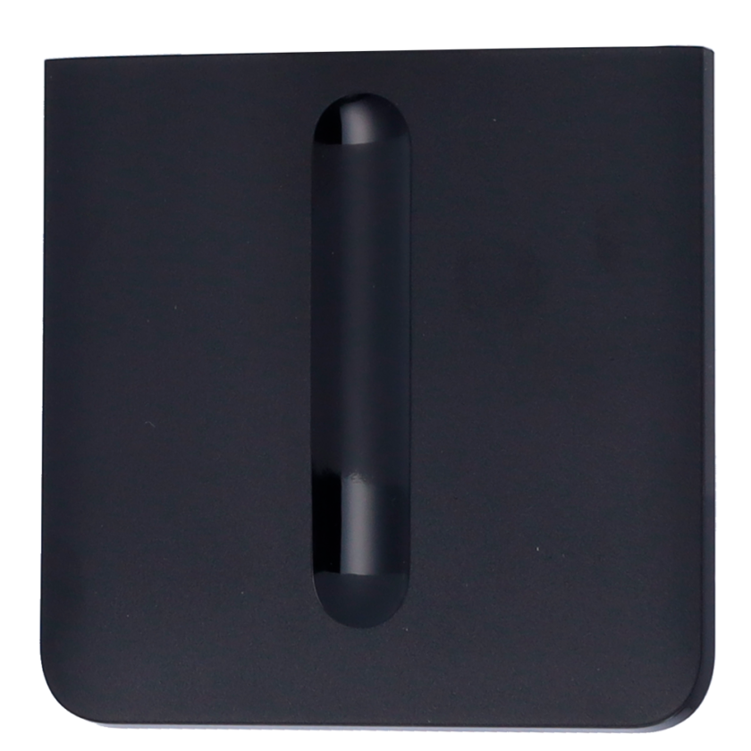 Panel táctil para interruptor de luz regulable - Compatible con AJ-LIGHTCORE-DIMMER-VERT - Retroiluminación LED - Panel táctil lateral sin contacto - Color negro - Ajax - LightSwitch SideButton (Dimmer) Vertical