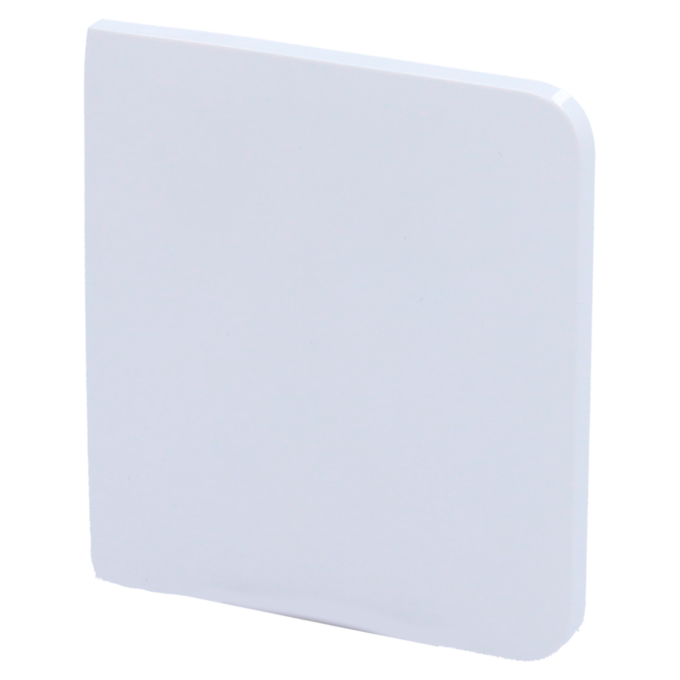 AJ-SIDECOVER-CP-W Tapa lateral de la caja de montaje - Necesita AJ-COVERHOLDER-COVERPLATE - Combinable con interruptores y enchufes Ajax - Color blanco - Ajax - SideCover (CP)