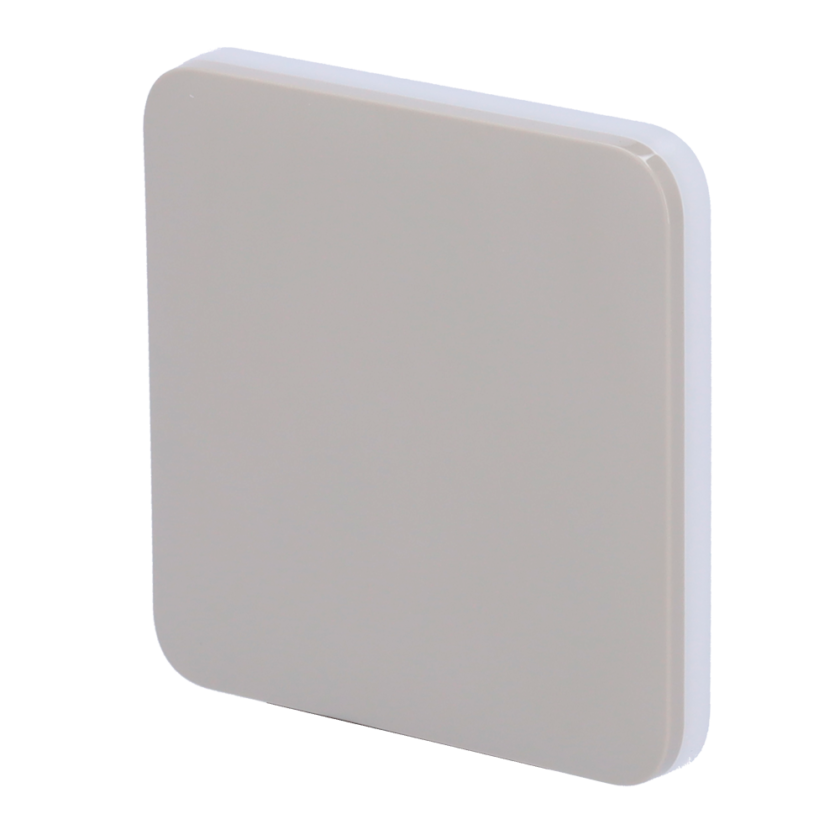 Panel táctil para un interruptor de luz - Compatible AJ-LIGHTCORE-1G / -2W - Retroiluminación LED - Panel táctil sin contacto - Color oliva - Ajax - LightSwitch SoloButton